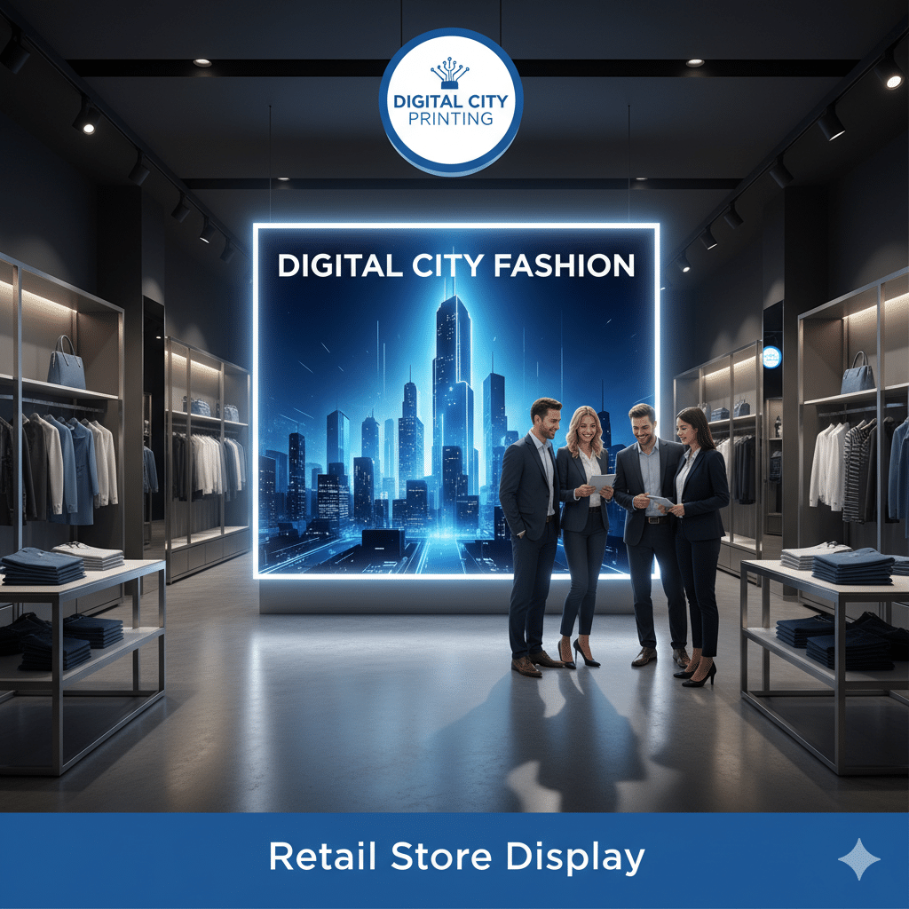 Custom Backlit Trade Show Display Printing in Manhattan Backlit trade show display printing NYC