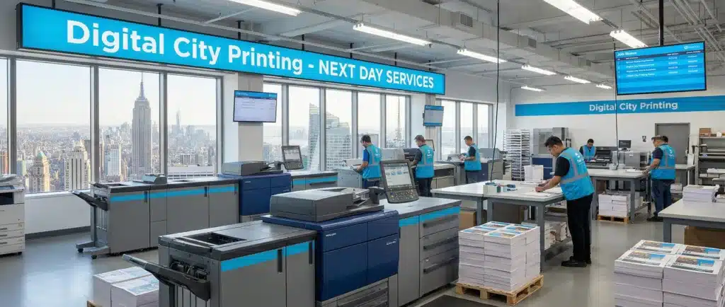 Next Day Printing NYC | 24-Hour Rush Service | Digital City Printing