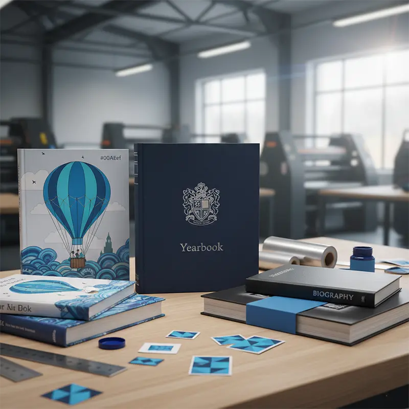 Book Printing 5 Smyth sewn hardcover book binding allowing the pages to lay completely flat.